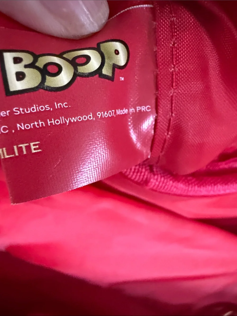 GlamLite Betty Boop Red Crossbody Bag